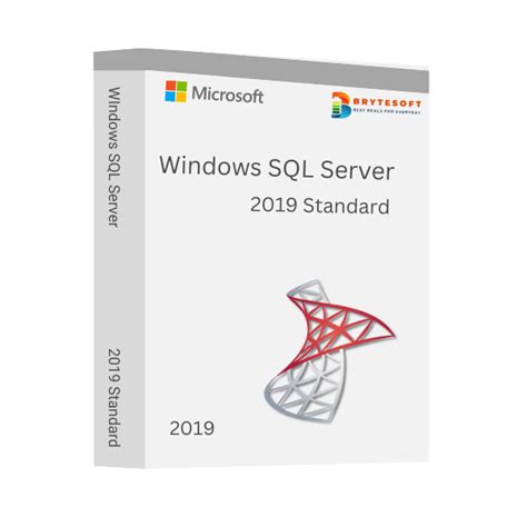 Microsoft Sql Server 2019 Standard Brytesoft