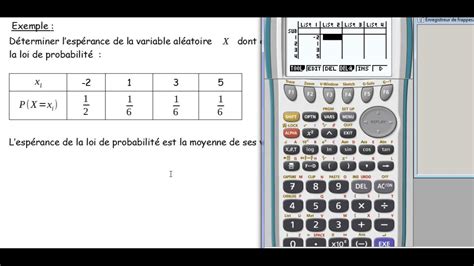 Probabilit S Calculer Une Esp Rance La Calculatrice Youtube