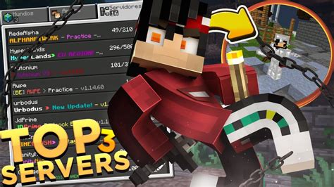 Top 3 Mcpe Servers 2020 116 Factions Skywars Kitpvp Minecraft Bedrock Edition Youtube