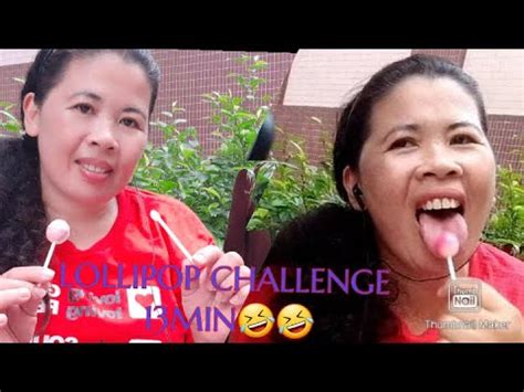 Lollipop Challenge Accepted Min Masarap Dilaan Sipsipin Ang