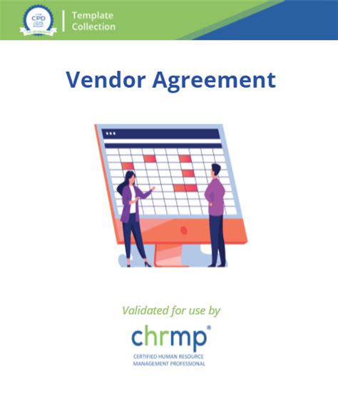 Vendor Agreement Template Chrmp Membership