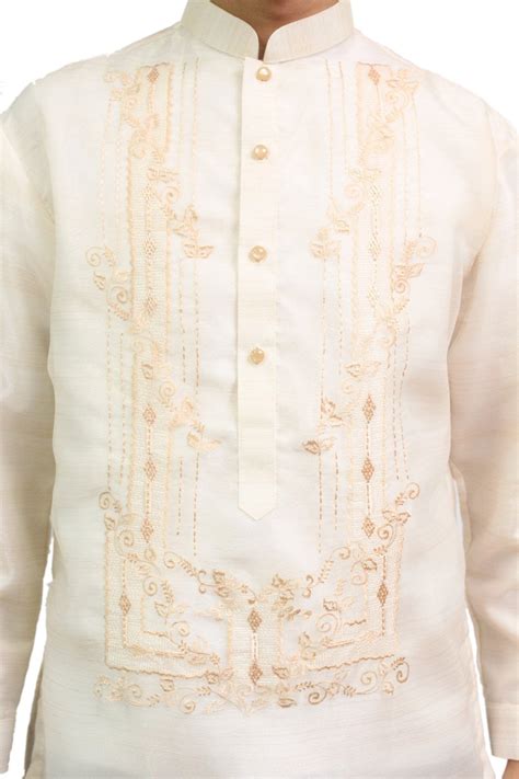 Organza Pina Barong Tagalog With Lining 001 Barong Warehouse