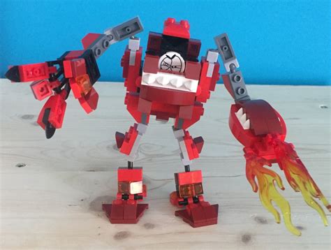 Lego Moc Mixel Infernites Max Mech By Chricki Rebrickable Build