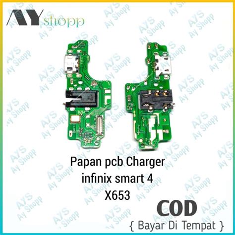 INFINIX SMART 4 X653 ORIGINAL 100 Flexible Konektor Charger Pcb