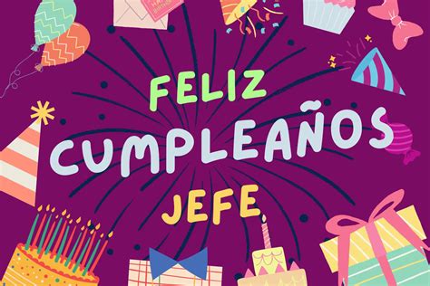 Frase de Cumpleaños para mi Jefe o Jefa