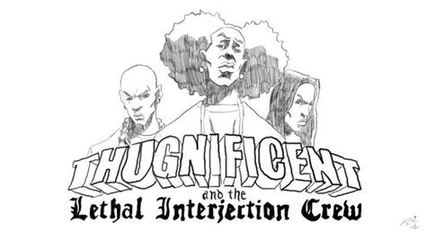 Thugnificent and the Lethal Interjection Crew by xbeccka on DeviantArt