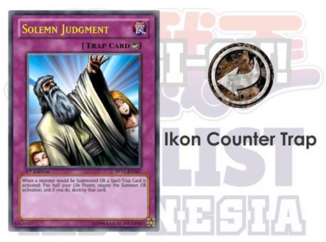 tipe tipe trap card  yu gi  yugioh duelist indonesia