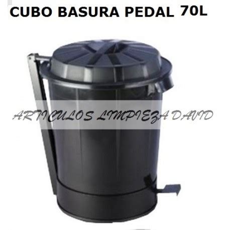 Compre El Cubo De Basura Tipo Goliat Con Tapa Y Pedal En Color Negro