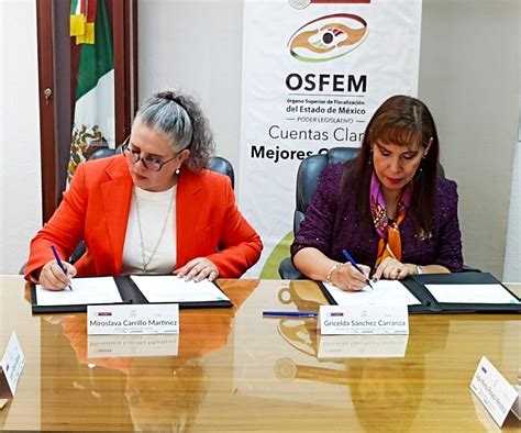 Edomex Al D A On Twitter Osfem E Ift Firman Convenio Para Prevenir