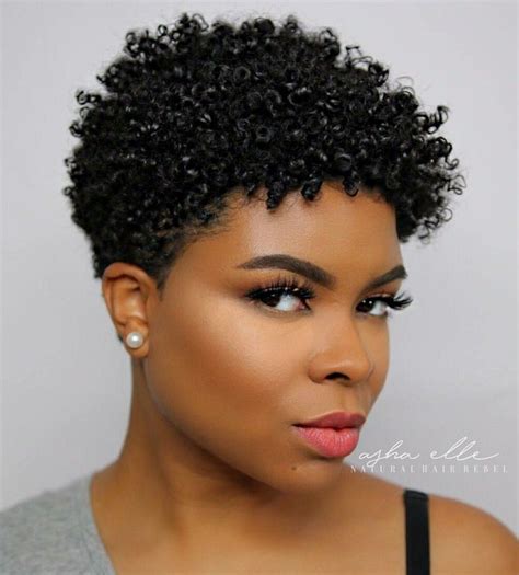 Short Kinky Curly Hairstyles