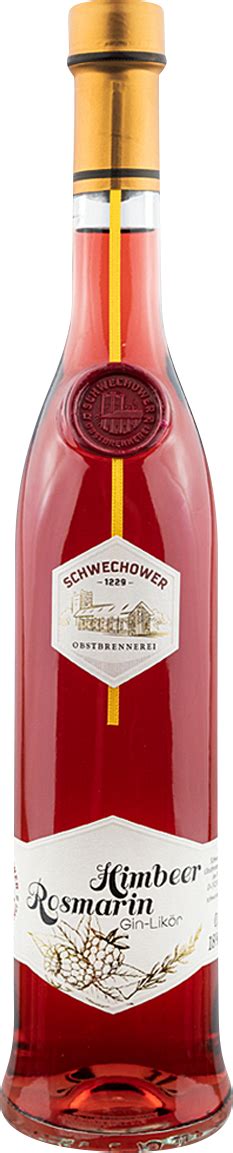 Schwechower Gin Lik R Himbeer Rosmarin Honest Rare