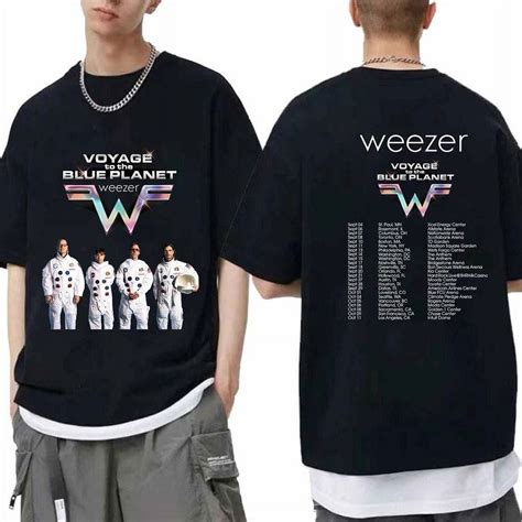 Weezer 2024 Tour Merchandise 2024 Amitie Laurel