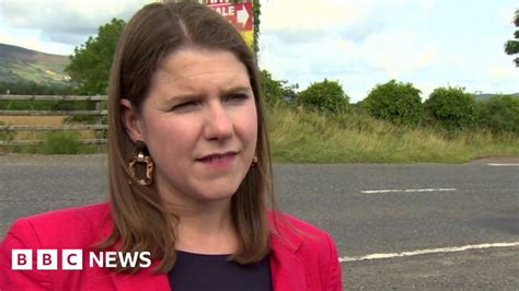 Jo Swinson Defends Brexit Stance On Irish Border Visit Bbc News