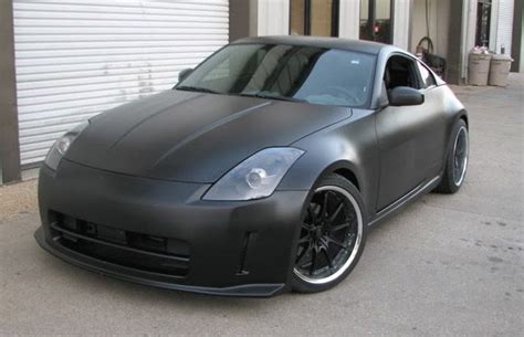 Murdered Out 50 Menacing Matte Black Cars Matte Black Cars Black Car Nissan 350z