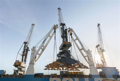 Worldwide Shipping Of Maritime Cranes Liebherr