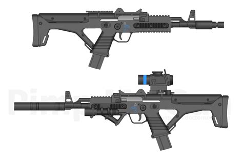 Gcpds Aksg 45 Smg By Thantosedge On Deviantart