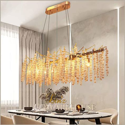 Jual Lampu Gantung ISLAND MODERN SAKURA CRYSTAL 120 CM Chandelier