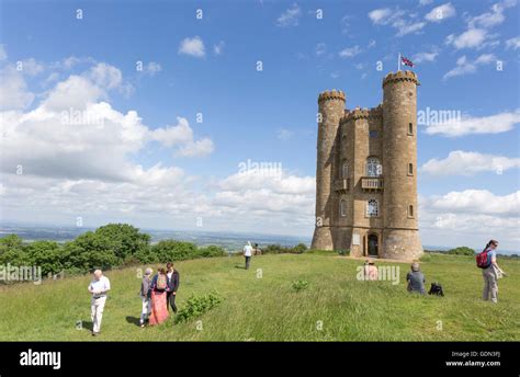 Broadway Tower Country Park The Cotswolds Worcestershire England Uk