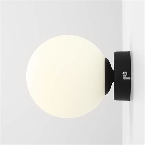 Ball Wall Black S C S Minimalistyczny Kinkiet Aldex