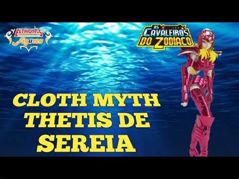 118 CDZ Cloth Myth Saint Seiya Thetis De Sereia Montagem