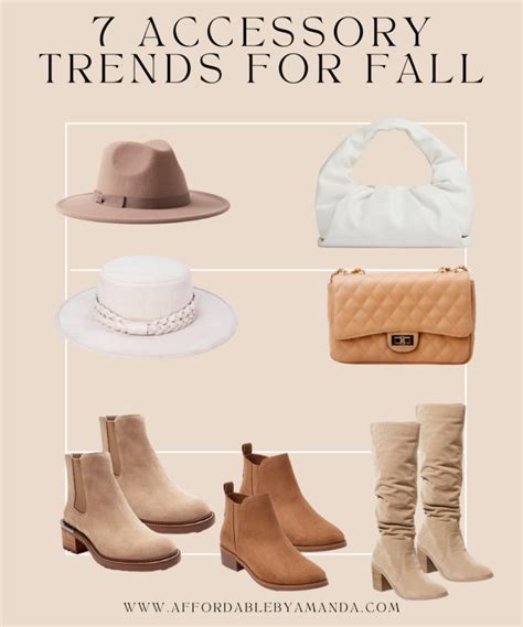 Accessory Trends For Fall Affordable By Amanda