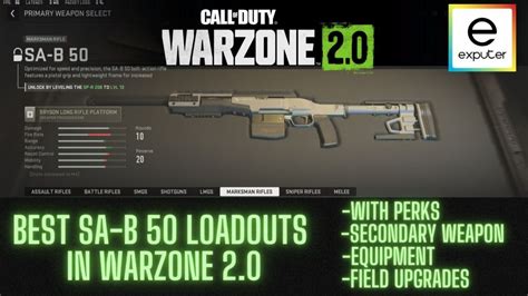 Warzone Best Sa B Loadouts Class Setup Exputer