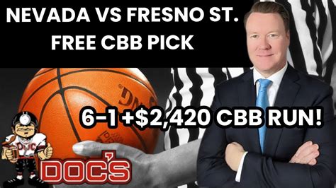 College Basketball Pick Nevada Vs Fresno State Prediction 2 24 2023