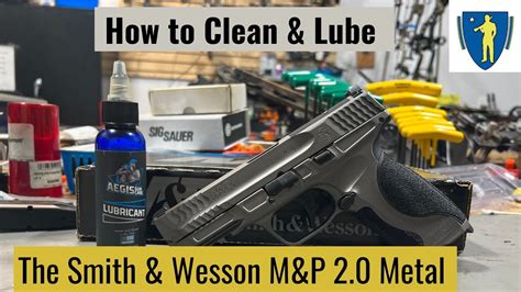 How To Clean Lube The M P 2 0 Metal YouTube