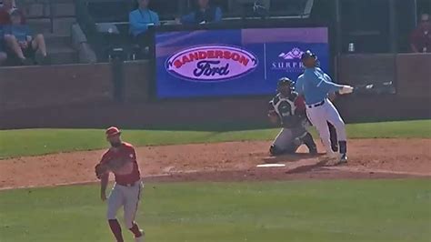 Edward Olivares Clubs A Solo Homer To Left Center Kansas