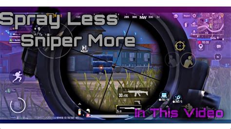 Spray Less Sniper More Aim Assist Disable Montage Of Pubg Mobile Kr