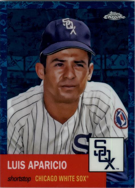 Topps Chrome Platinum Anniversary Platinum Toile White Blue