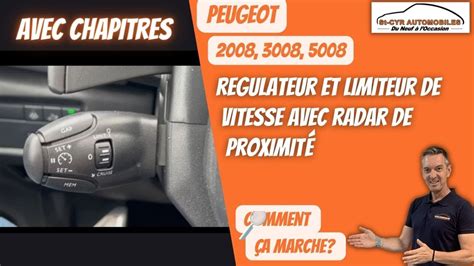 Peugeot R Gulateur Limiteur De Vitesse Avec Radar De