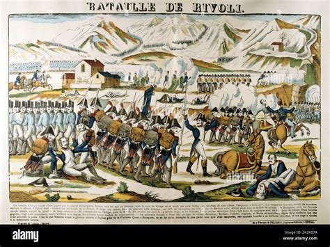 Napoleon At The Battle Of Rivoli Rivoli January Defeat