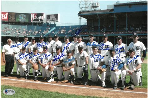 Lot Detail - 1968 Detroit Tigers World Series Champs 25 Year Reunion ...