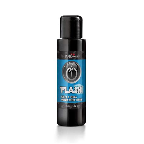 Vibrador Líquido Comestível Frio Menta Hot Flowers 35ml Desejo Oculto