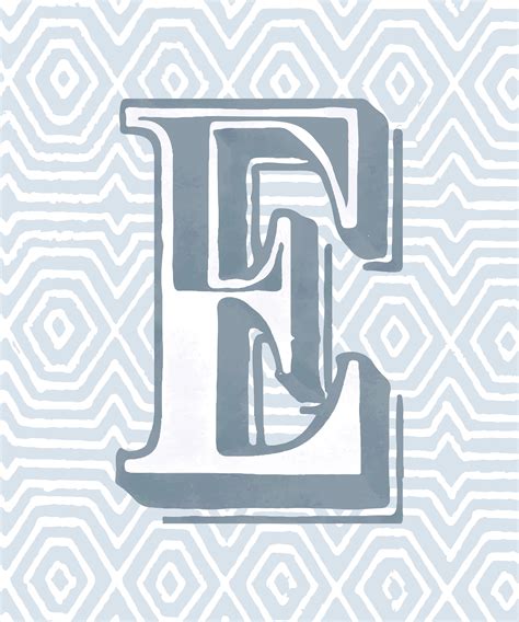 Capital Letter E Vintage Typography Style Download Free Vectors