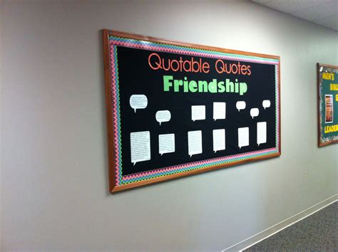 Quotes bulletin board - very versatile | English lessons, Quotable quotes, Classroom boards