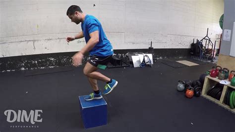 How To Single Leg Box Jump Youtube