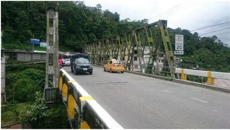 Por Obras De Mantenimiento Del Puente Sobre El R O Chimbo Se