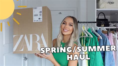 HUGE ZARA SPRING SUMMER TRY ON HAUL 2022 ALEXXCOLL YouTube