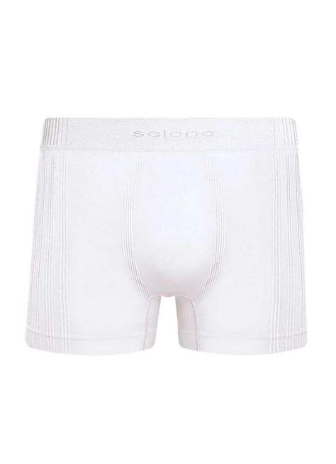 Cueca Boxer Selene Branco Meias Sao Jorge