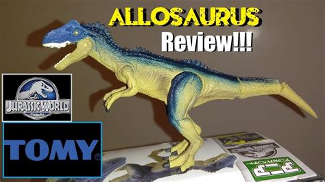 2019 Takara Tomy Allosaurus Review Jurassic World Battle At Big Rock Youtube