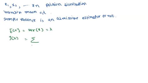 Solved Suppose That X Xn Form A Random Sample From The