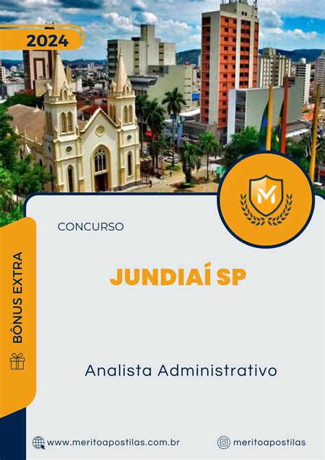 Apostila Analista Administrativo Concurso De Jundia Sp M Rito