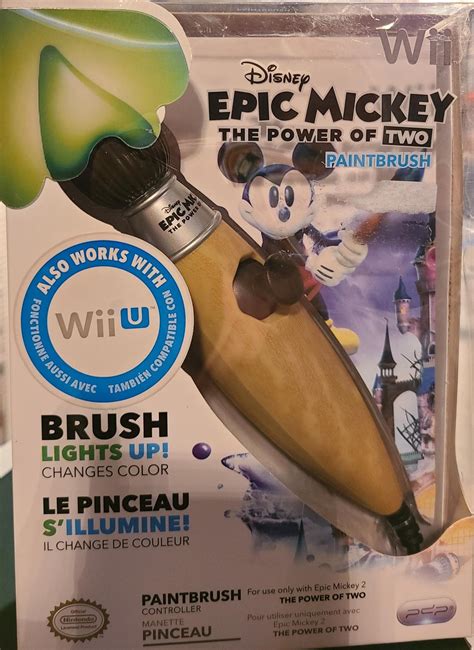 Epic Mickey Power Of Two Paintbrush Prices Wii Compare Loose CIB