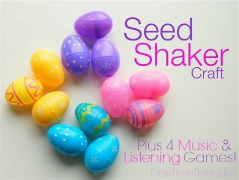 Plastic Egg Shaker Music Games Crafts Business For Kids Easter