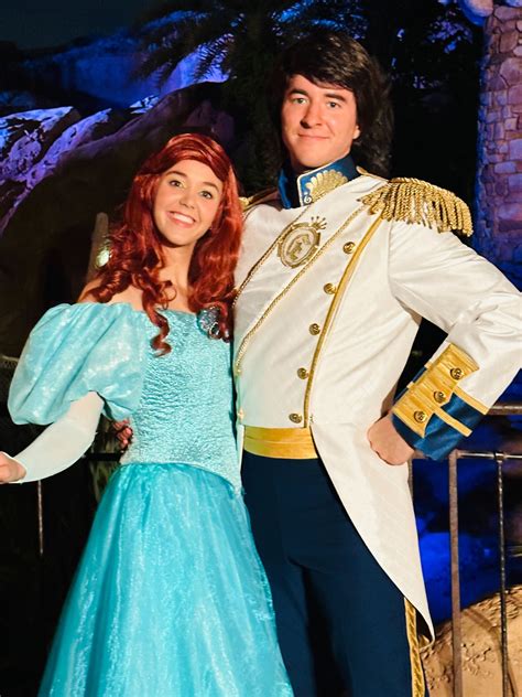 Prince Eric And Ariel Dazzle At Mickey S Not So Scary Halloween Party