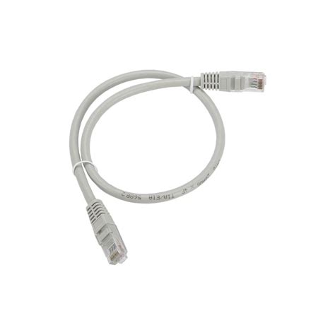 Patch Cord 1m RJ45 Cat 6 U UTP Grey Colour