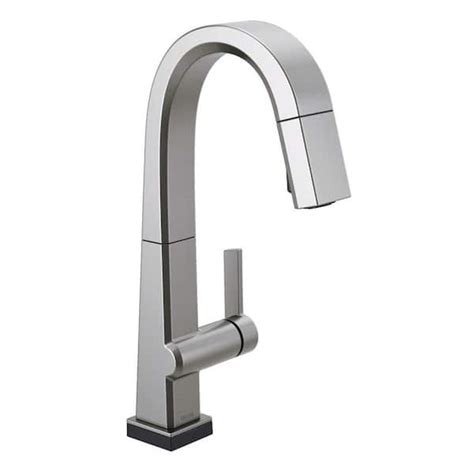 Reviews For Delta Pivotal Single Handle Bar Faucet With Touch2o