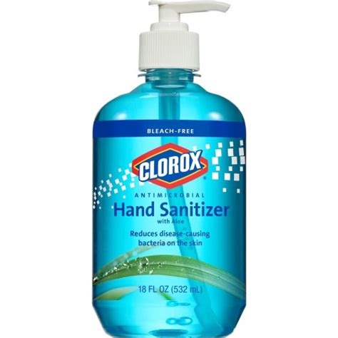 Clorox Antimicrobial Hand Sanitizer With Aloe Clo31518